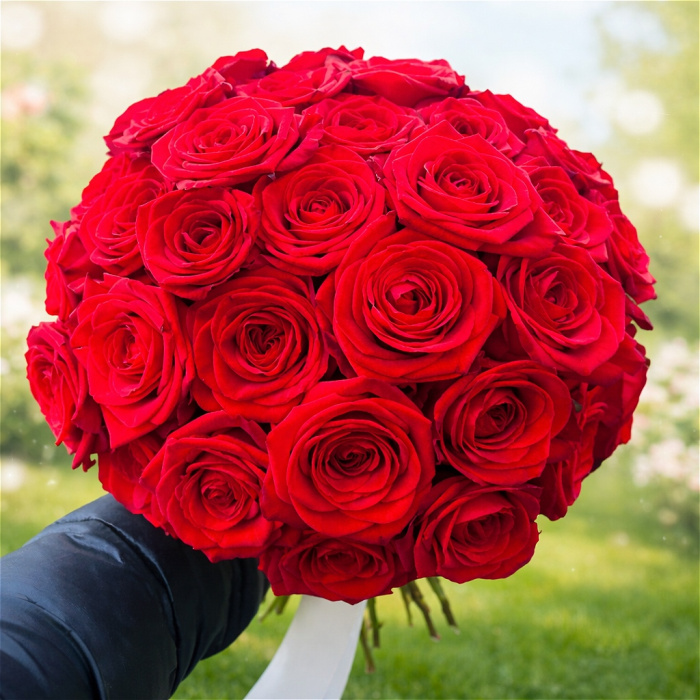 Bouquets | Valentine’ s Day | “Be My Valentine” - Red Roses