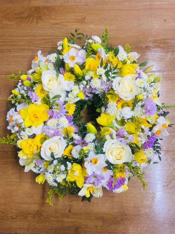 Funeral | Spring wreath