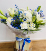 Birthdays | Bouquets | Sympathy Flowers | “Blue Waves “