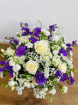 Anniversary | Arrangements | Birthdays | Get well soon flowers | Mother's Day | New home flowers | Purple And White Hat Box