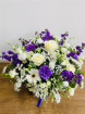 Anniversary | Arrangements | Birthdays | Get well soon flowers | Mother's Day | New home flowers | Purple And White Hat Box
