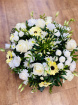 Funeral | White & Cream Funeral Posy