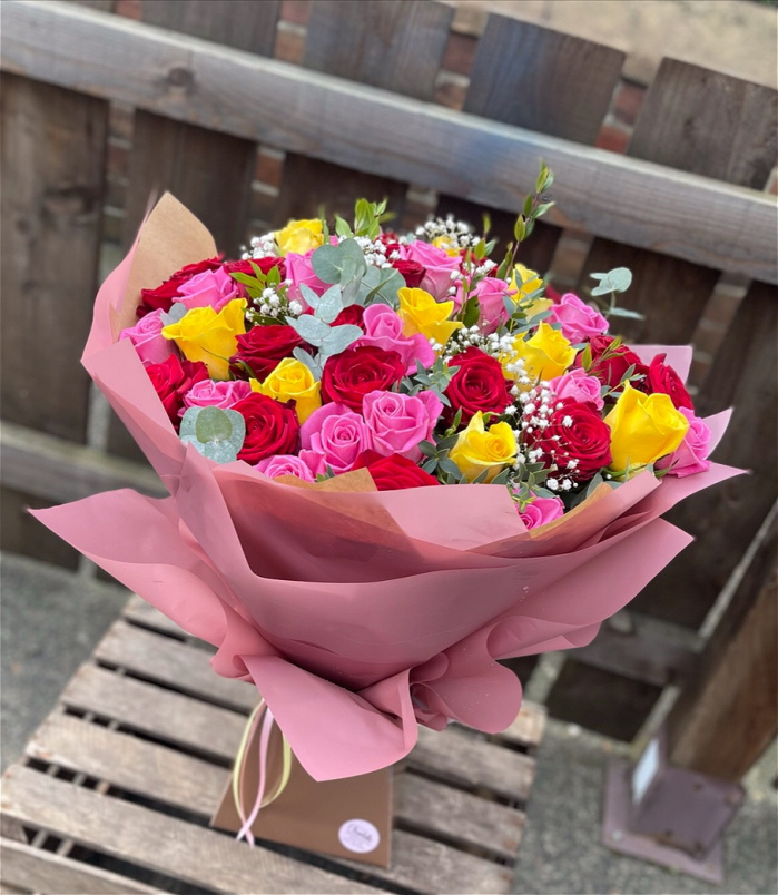 Bouquets | Valentines | Trio rose bouquet ????