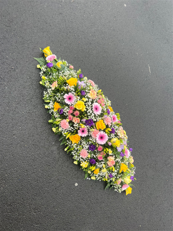 Funeral | mixed coffin sprays