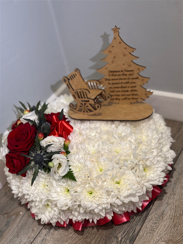 Christmas | Christmas wooden posy