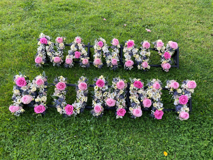 Funeral Lettering | Loose Lettering