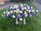 Funeral coffin sprays | Mainly Rose Coffin Spray