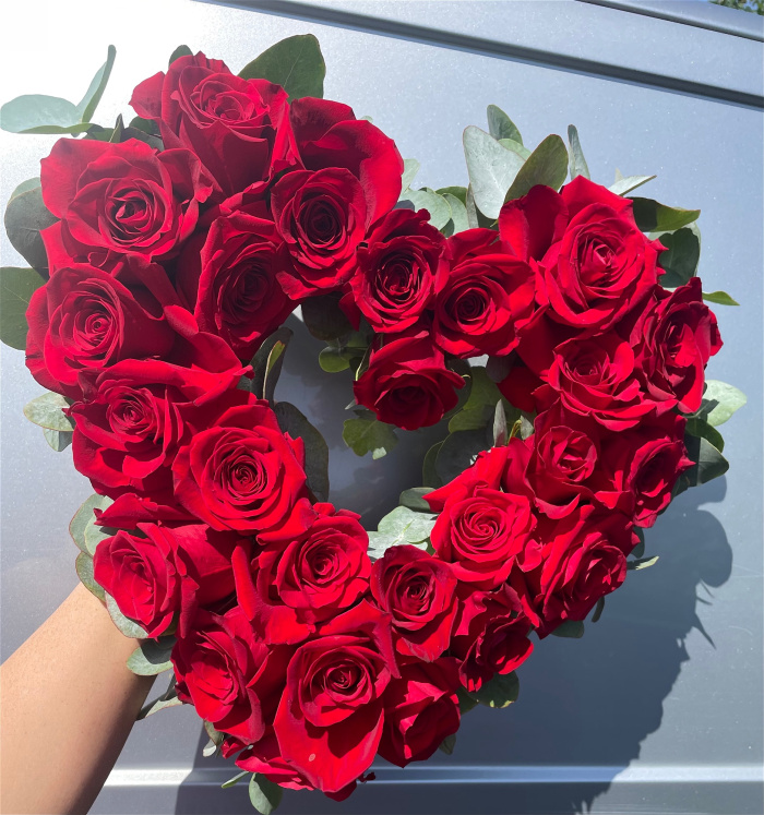 Funeral Heart | All Rose Heart