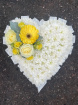 Funeral Heart | Chrystanthemum Closed Heart