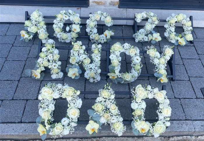 Funeral Lettering | Loose Lettering