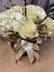 Christmas Fresh Flowers | Rose, Hydrangea & Pussy Willow Hatbox