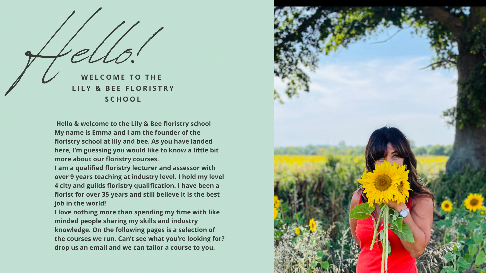 Lily & Bee | Waterlooville | Flower School & Workshops