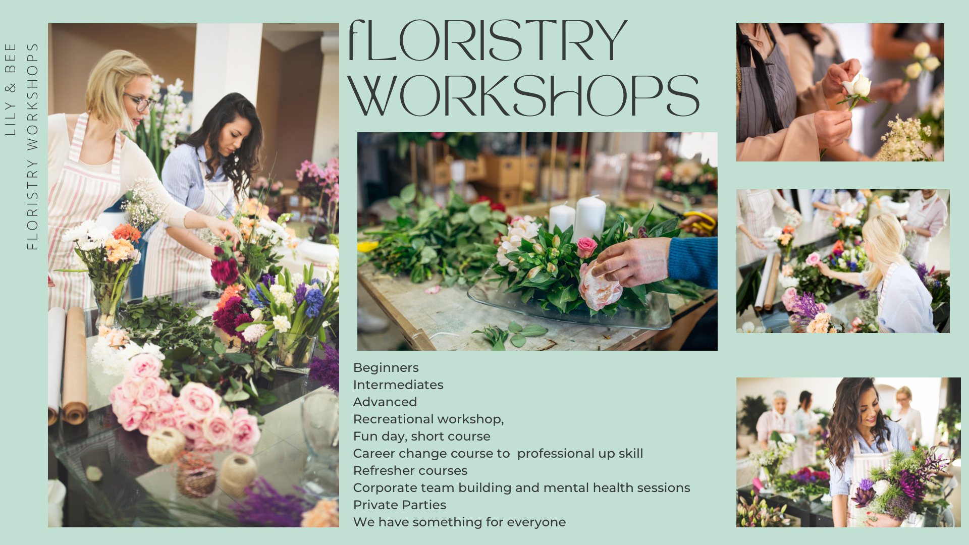 Lily & Bee | Waterlooville | Flower School & Workshops