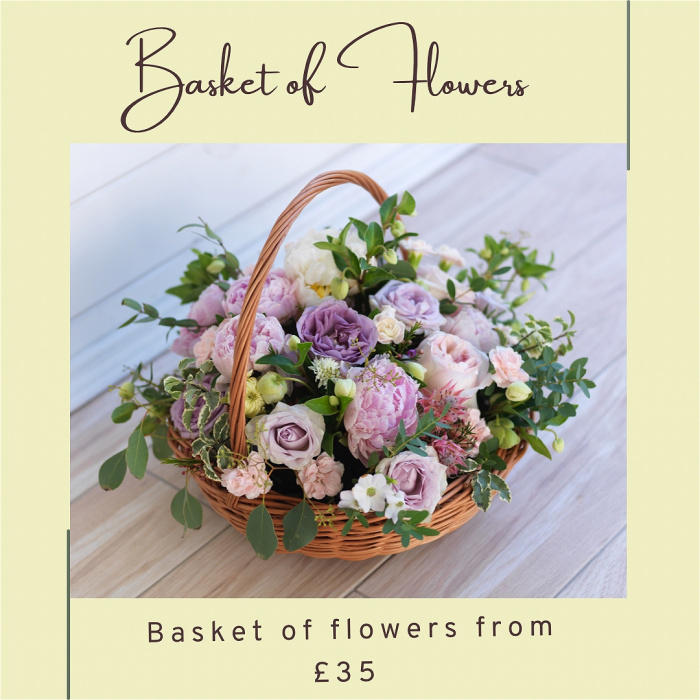Flower Arrangements | Gifts | Mother's Day | Basket of flowers