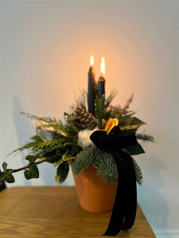 Christmas florals | Table decorations