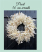 Door wreath | Pearl wreath