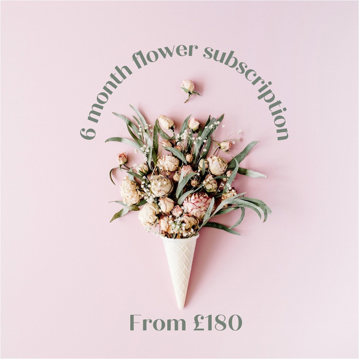 Bouquets | 6 month flower subscription