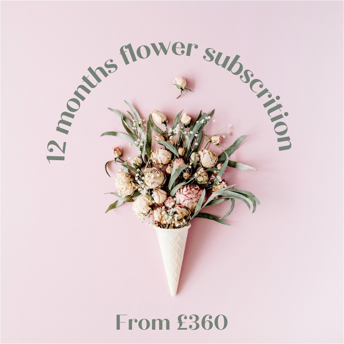 Bouquets | Gifts | Mother's Day | 12 month flower subscription