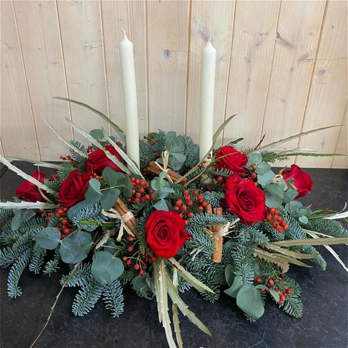 Christmas | Flower Workshops | Christmas Table Centre 2025