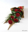 Gift Flowers for all occasions | Hand tied open rose bouquet