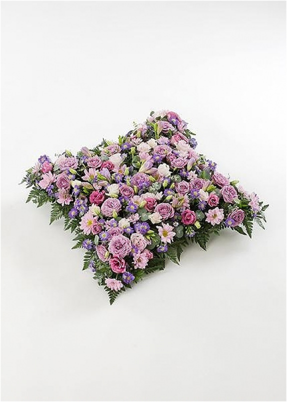 Cushion and Pillows | Funeral & Sympathy | Cushion or Pillow of flowers and complimentary foliages