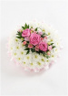 Funeral & Sympathy | Funeral Posy | White based floral posie