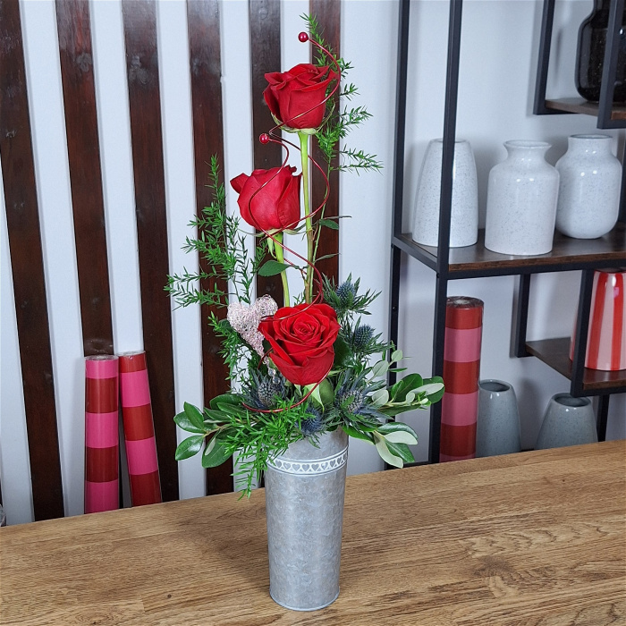 Gift Flowers for all occasions | Vase of beauty and love. (Limited edition now mixed blooms)