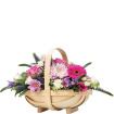 Eco Friendly Gift and Funeral Flowers | Funeral & Sympathy | Basket of seasonal flowers