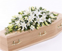 Casket Sprays | Funeral & Sympathy | Stunning and beautiful oriental lilies Coffin Spray (Available in various colours)