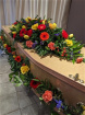 Casket Sprays | Funeral & Sympathy | Eco, sustainable wicker casket  garlands and Spray