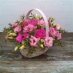 Eco Friendly Gift and Farewell Flowers | Farewell & Sympathy Flowers | Basket of seasonal flowers