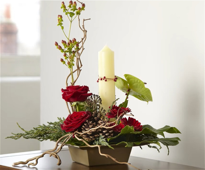 Christmas | Luxury Festive Table Centre Arrangement