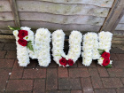 Funeral Specialist Tributes | MUM Tribute - Red Spray