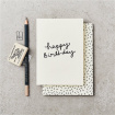 Greeting Cards | Happy Birthday Handwritten Card