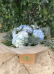 New Baby & Baby Shower | Baby Boy Hydrangea Hand Tie