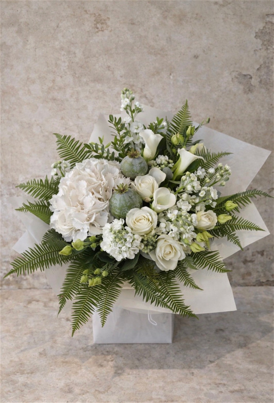 Fresh Flowers  | Botanical White