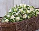 Funeral Flowers | Woodland Whites Spray