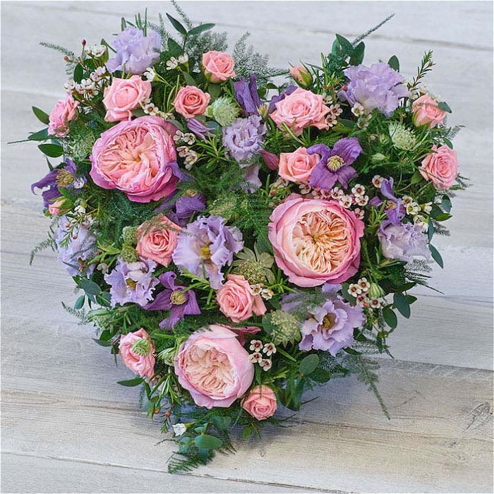 Farewell Flowers | Funeral Heart