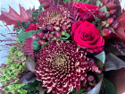 Autumn | Fresh Flowers  | Rustic Reds