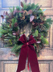 Christmas Wreaths | Burgundy Beauty