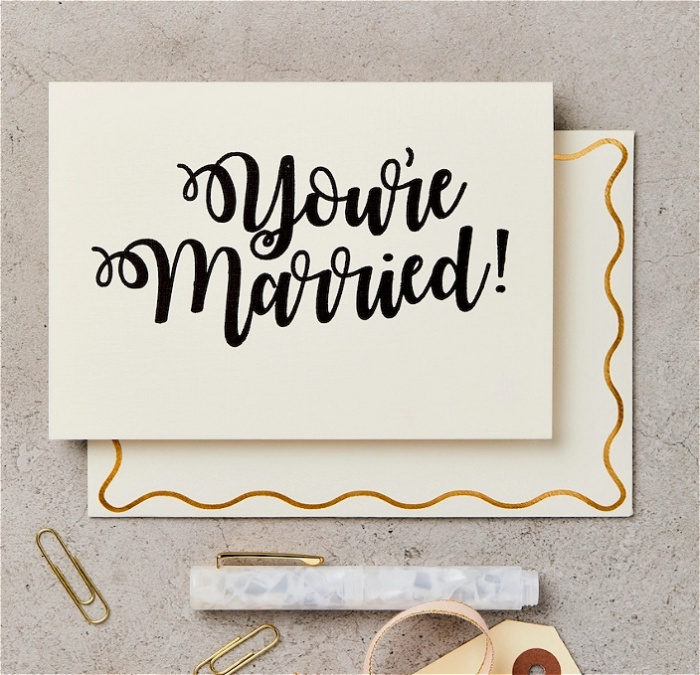 Greeting Cards | You're Married Card