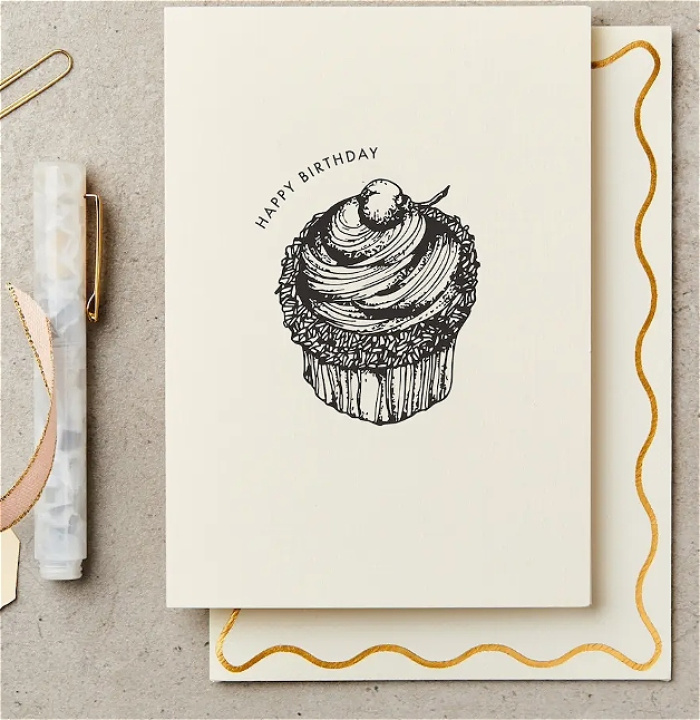 Greeting Cards | Happy Birthday Cherry Cake Card