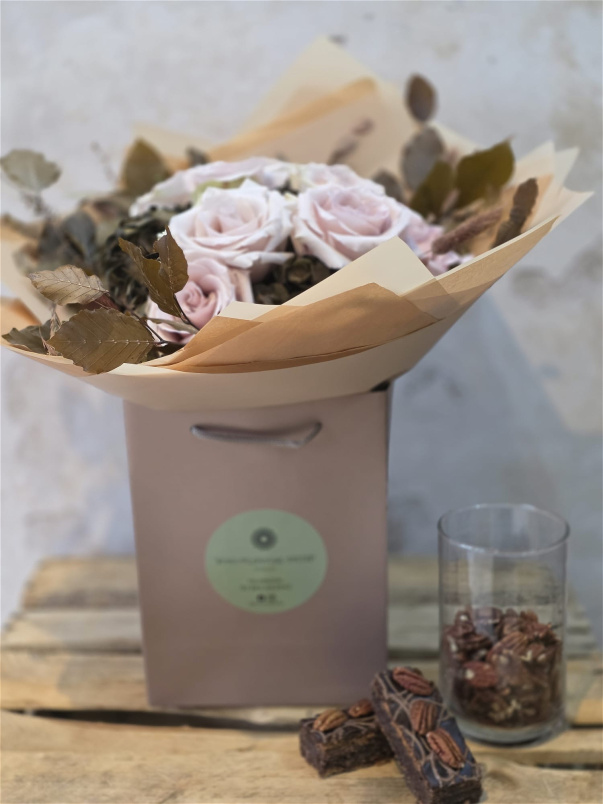 The Autumn Pantry | Pecan Pie Brownie