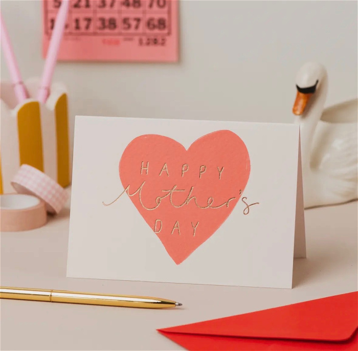 Mother's Day | Happy Mothers Day Heart Card