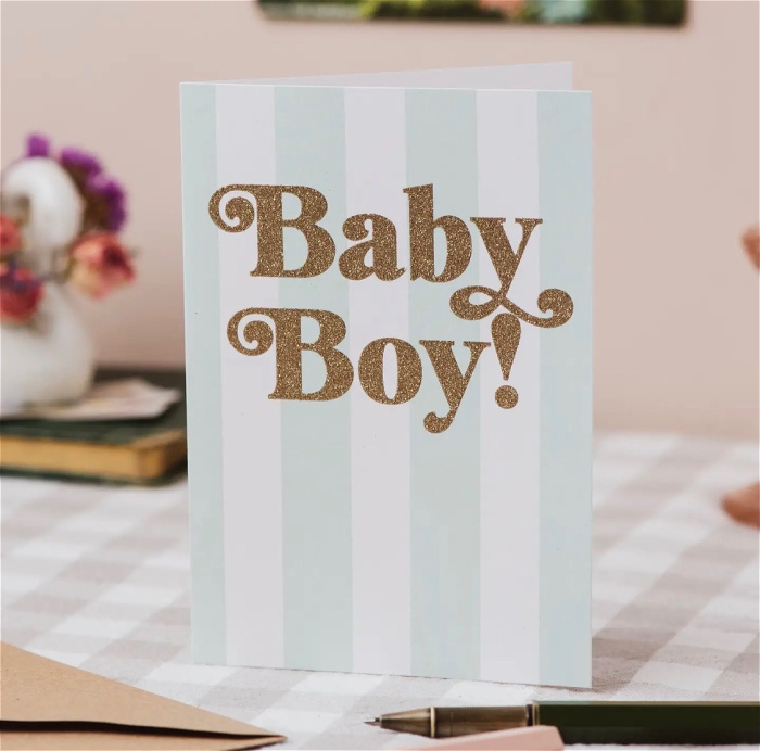 Greeting Cards | Baby Boy Card