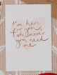 Greeting Cards | Im Here For Whenever You Need Me Card