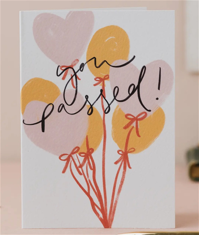 Greeting Cards | You Passed Card