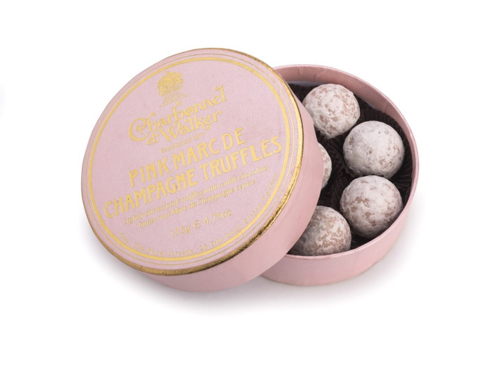 Chocolates | Pink Marc De Champagne Truffles
