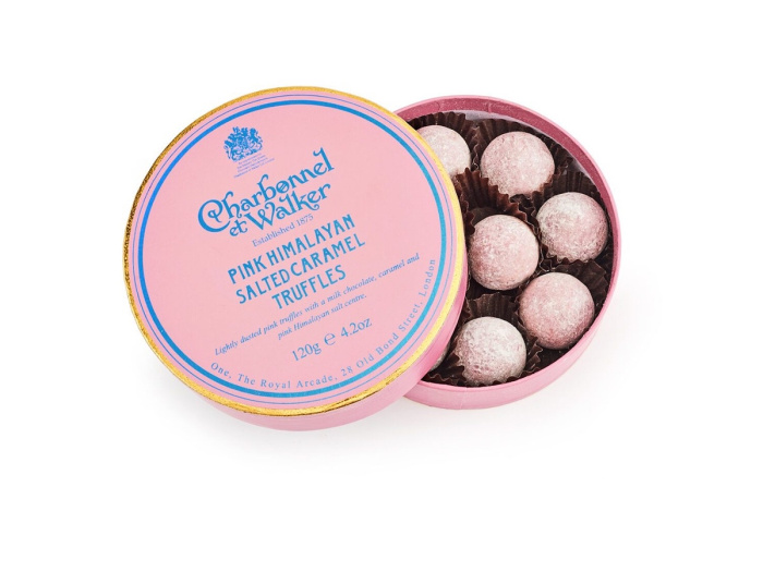 Chocolates | Pink Himalayan Salted Caramel Truffles