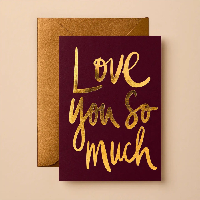 Celebrating Love | Greeting Cards | I Love You So Much Card